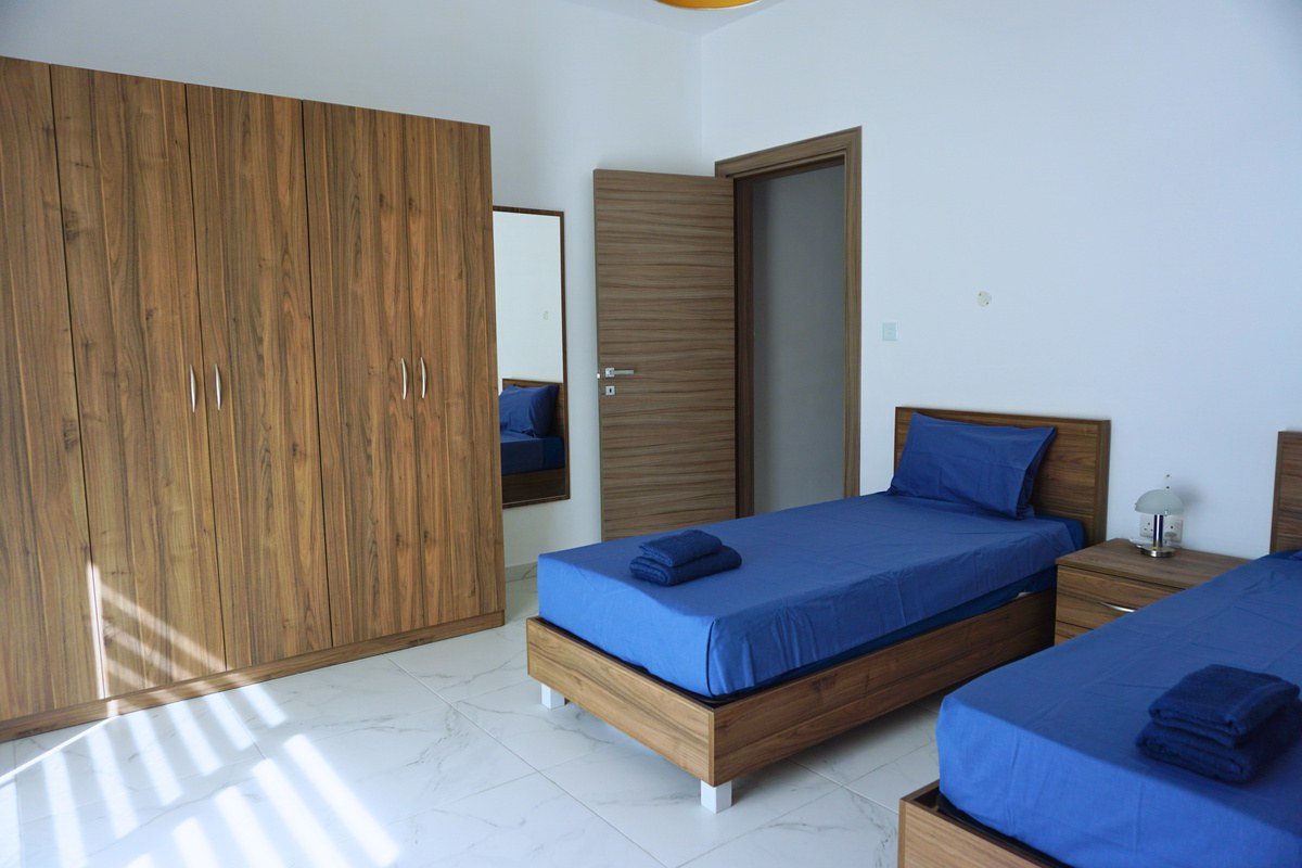 Habitación doble en los apartamentos