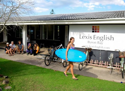 La entrada de Lexis Byron Bay
