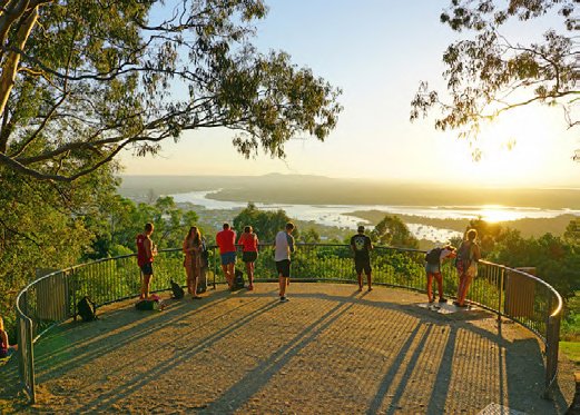 Mirador en el Parque Nacional de Noosa