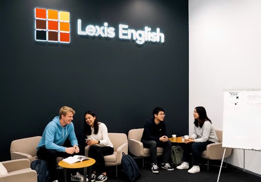 Sala de estudiantes de Lexis English Perth