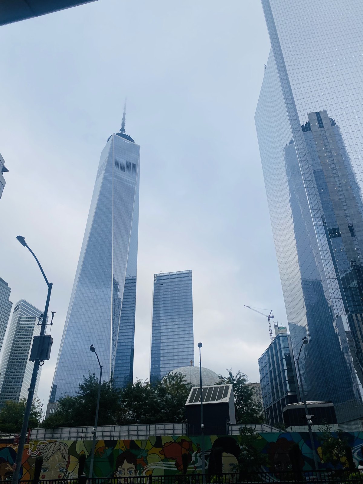 A pasos del World Trade Center
