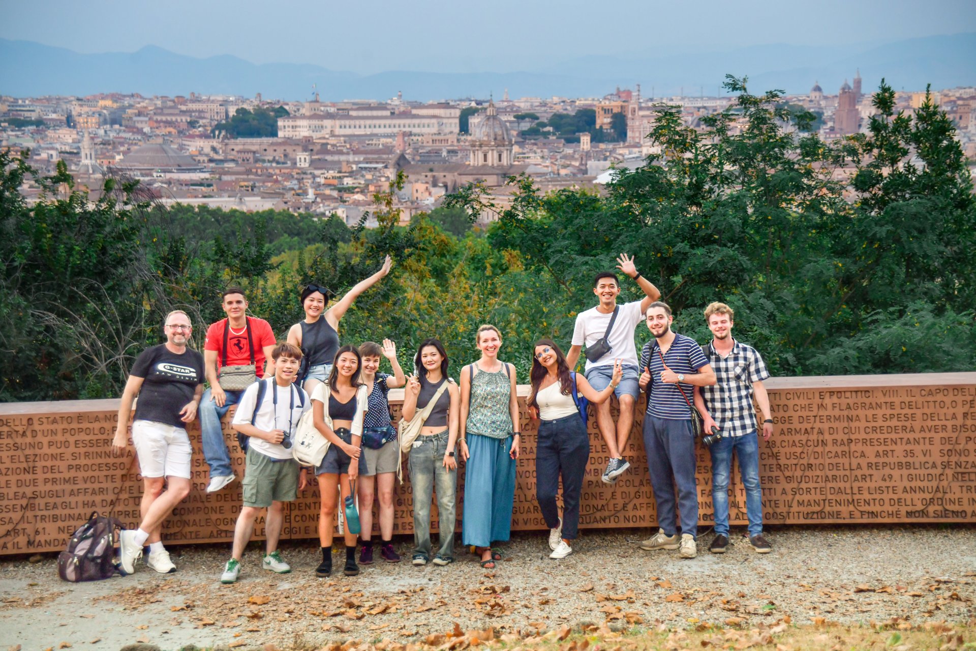 Roma desde el Gianicolo