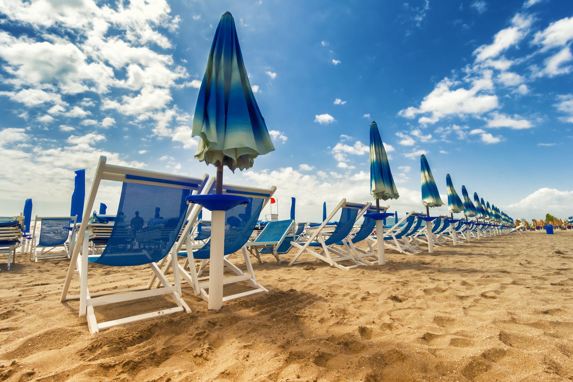 La playa de Viareggio