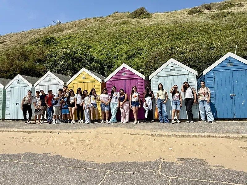 Casetas de playa de Bournemouth