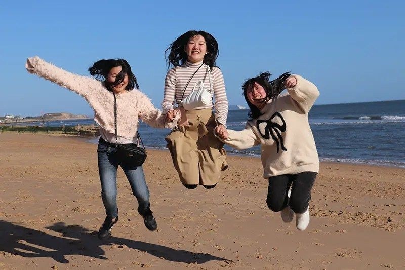 La playa, a 10 minutos de la escuela