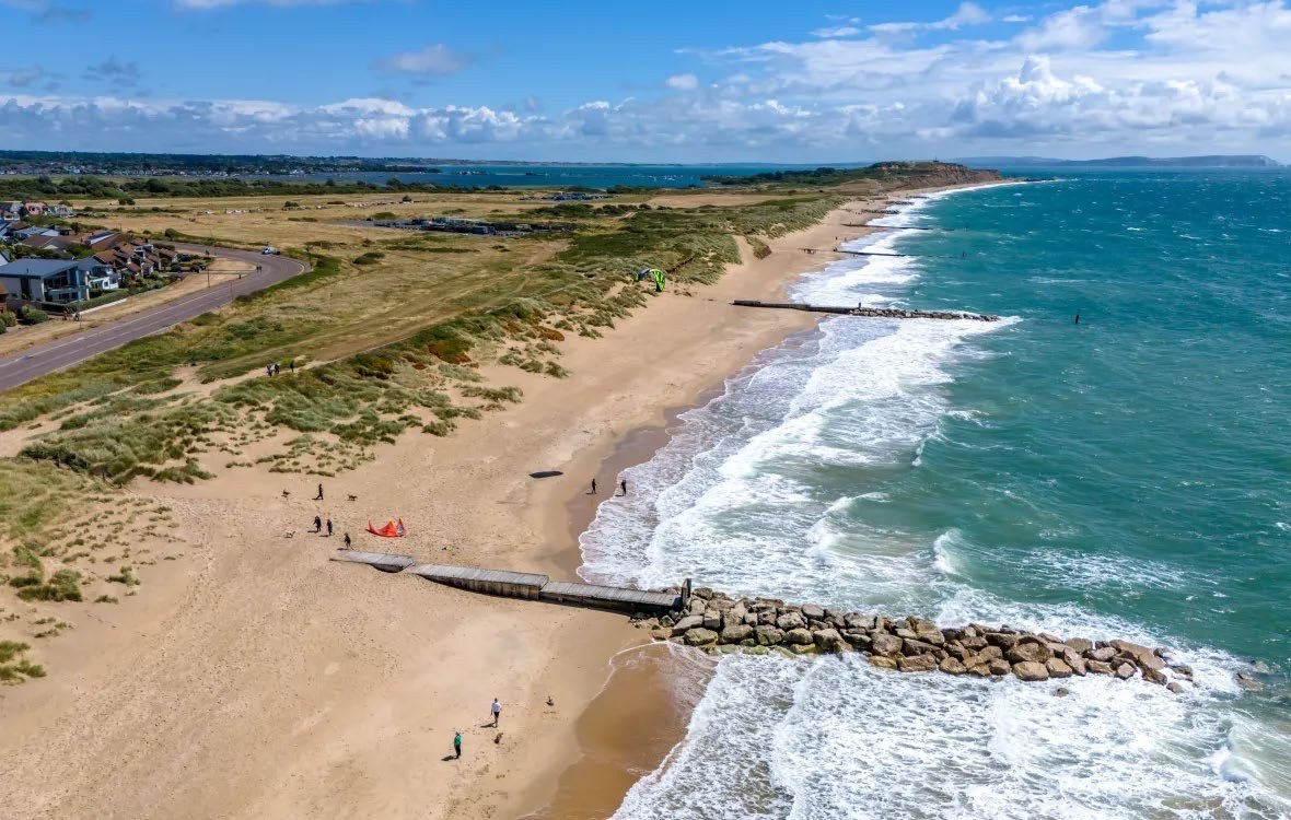 La playa, a 10 minutos a pie